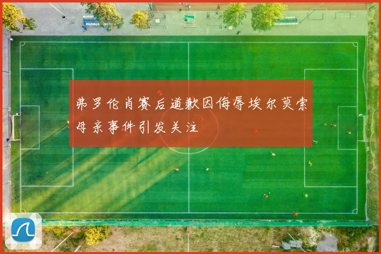 弗罗伦肖赛后道歉因侮辱埃尔莫索母亲事件引发关注