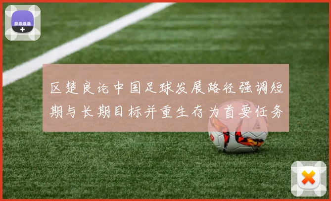 区楚良论中国足球发展路径强调短期与长期目标并重生存为首要任务